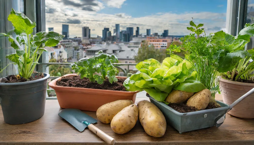 Gemüsegarten am Balkon - https://smartinfo.me/blog